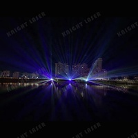Lumière laser pleine couleur 5W pour boîte de nuit, contrôle DMX, machine de spectacle