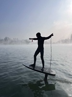 Feuille de surf en hydroptère portable et léger, planche de réveil en eau dure, meilleure planche de surf wakeboard entièrement en carbone de Chine