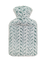 Bouillottes en caoutchouc de 2000 ml conformes aux normes britanniques, avec housse en peluche douce, vente en gros