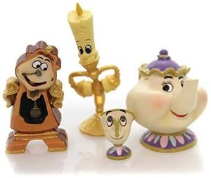 Coffret de figurines <span class=keywords><strong>la</strong></span> <span class=keywords><strong>belle</strong></span> <span class=keywords><strong>et</strong></span> <span class=keywords><strong>la</strong></span> bête, <span class=keywords><strong>tasse</strong></span> en théière multicolore, présentoir de dessins animés - Product Image 4