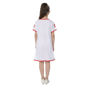 Costume de jeu de rôle professionnel pour enfants activité sur le thème de l'école petite <span class=keywords><strong>infirmière</strong></span> Costume Halloween fête scène Performance Costume - Product Image 2