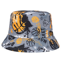 Chapeau Bob Unisexe Classique Double Face 100% Coton à Motif Feuilles Imprimé, Protection Solaire Essentielle pour Hommes en Extérieur et Pêche – Vente en Gros