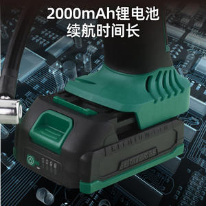 Compresor de Aire con Batería de Litio de 20V con Pantalla Digital, Inflador de Neumáticos Portátil para Automóviles, Camiones y Vehículos - Product Image 2