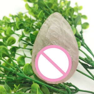 Neuheiten: Natürlicher Kristall Yoni <span class=keywords><strong>Dildo</strong></span> Massagegerät, Heilkristall Rosenquarz Massagestab für Frauen - Product Image 6
