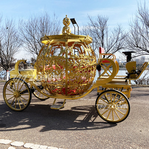 Nuevo diseño, carroza blanca de calabaza de alta calidad y asequible, perfecta para bodas. - Product Image 5