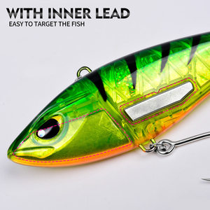 Nouvelle leurre VIB coulante de 16 cm, 125 g, 8 couleurs, avec plomb intégré et hameçon simple, pour la pêche au thon en mer, en bateau ou en roche. - Product Image 3