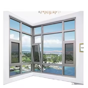 Fuson Standard As1288/As2047 Conception <span class=keywords><strong>de</strong></span> fenêtre à battant en aluminium à double vitrage <span class=keywords><strong>Prix</strong></span> <span class=keywords><strong>de</strong></span> la fenêtre et <span class=keywords><strong>de</strong></span> la porte à battant - Product Image 1