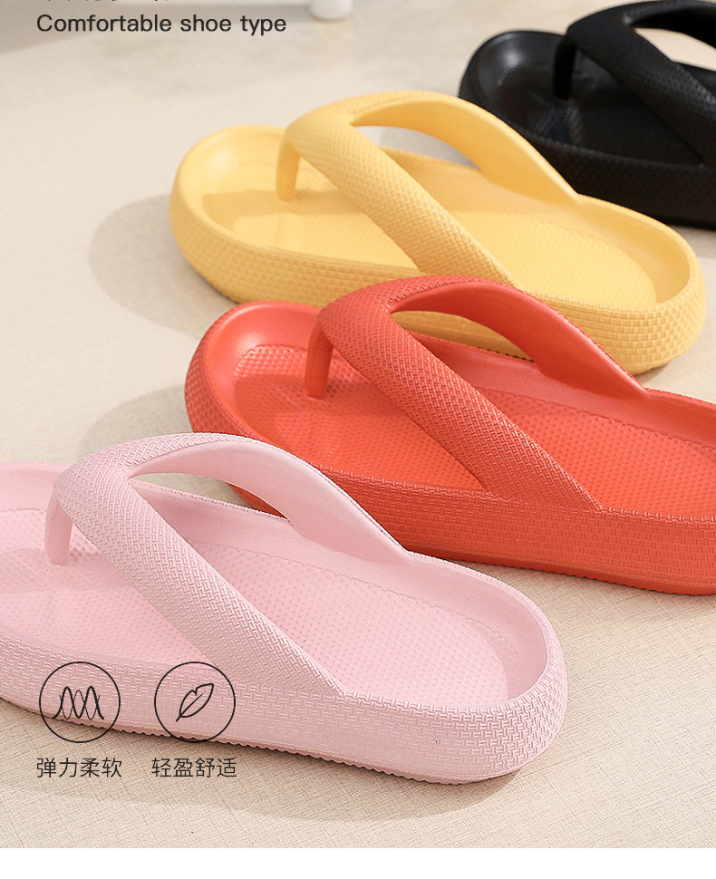Women Flip Flops Summer EVA Casual Flat Soft Flipflops Girls Indoor Outdoor Beach Shoes