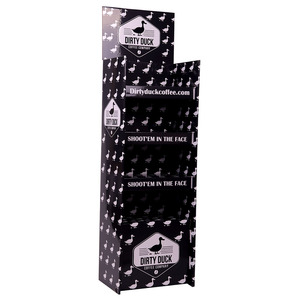 Exhibidores Personalizados Resistentes <span class=keywords><strong>de</strong></span> 3 Niveles, Soporte Económico <span class=keywords><strong>de</strong></span> Metal, Acrílico y Cartón para Supermercados, para la Promoción <span class=keywords><strong>de</strong></span> Granos <span class=keywords><strong>de</strong></span> Café en <span class=keywords><strong>Tiendas</strong></span> - Product Image 2