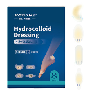 Apósito hidrocoloide Hongsheng Clase II para talones, antifricción, de grado médico, estéril y de larga duración; se aplica en cualquier lugar. - Product Image 5