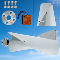 Éolienne à axe vertical 600W 12V 24V, générateur éolien Maglev avec contrôleur pour la maison et le camping