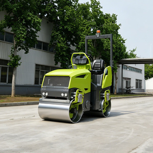 Rodillo Vibratorio de Doble Tambor de 2 Toneladas, Máquina de Compactación de Asfalto Totalmente Hidráulica - Product Image 3