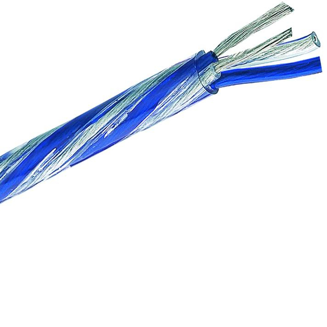 Customized Car Audio 2 Core Flexible Copper OFC Wire 16 Awg Gauge Speaker Cable