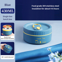 304 boîte à lunch thermique de Style japonais en acier inoxydable pour les étudiants employés de bureau pique-nique Portable Bento Box