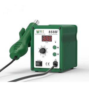 <span class=keywords><strong>Station</strong></span> de soudage à air chaud industrielle BST-858D+ 640W SMD avec affichage numérique LED de la température, <span class=keywords><strong>station</strong></span> de soudage électrique pour téléphone - Product Image 4