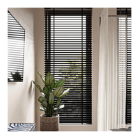Verre trempé Automatique Alliage d'Aluminium Avant Extérieur Pare-Soleil Vertical Persienne Conception Aero Feuille Lames Persiennes Fenêtres