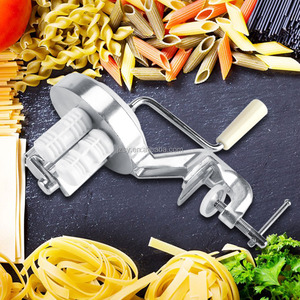 Nuevo Manual italiano Pasta masa espagueti fabricante Fettuccine máquina para hacer fideos <span class=keywords><strong>prensa</strong></span> manual para cocina Diy Italia herramientas de fideos - Product Image 3