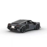 Briques de construction de voitures MOC personnalisées, jouet de bricolage, modèle de voiture de sport pour adultes, cadeau, plastique ABS, échelle 1:12