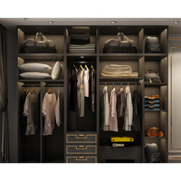 Armoire de chambre à coucher en contreplaqué sur mesure Kejahome, armoire murale moderne, armoire de chambre à coucher pour enfants, bébé, en plastique, organisateur