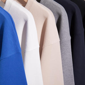 H5587 Nouveauté Printemps – Sweat-shirts Col Rond Oversize Personnalisables pour Hommes, Doublure Polaire 300 g/m² en Spandex/Polyester, Respirants et Écologiques – Vente en Gros - Product Image 2