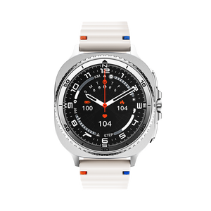 Montre connectée DF SU02 pour hommes, AMOLED, fréquence cardiaque, Alipay, NFC, SOS, boussole, altimètre, baromètre, étanche 3ATM, avec GPS - Product Image 6