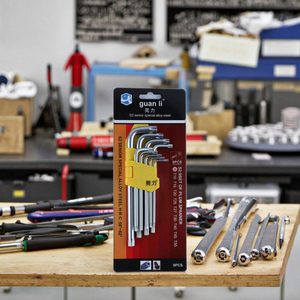 S2 Senior Special H-R-<strong>C</strong> 58&deg;~62&deg; Wrench <strong>Set</strong> 9-Piece Plum <strong>Spanner</strong> Including T10 T15 T120 T25 T27 T30 T40 T45 T50 Metric System OEM - Product Image 3