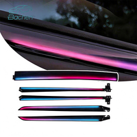 Accessoires décoratifs intérieurs à lumière ambiante LED dynamique 64 couleurs pour Lexus ES 2018-2024, lumière ambiante de voiture