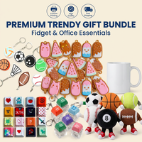 Coffret Cadeau Promotionnel Personnalisé : Clé USB 3D Anti-stress, Breloque en Peluche Douce, Tasse en Céramique Révélatrice de Chaleur – Idée Cadeau Promotionnel