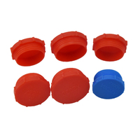 Bouchon de raccord de tuyau en plastique dur et fort Raccords de tuyau hydrauliques femelles Bouchon enfichable Bouchon de protection conique