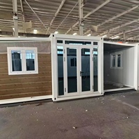 Maison conteneur extensible de luxe SKYLINE 20 pieds 40 pieds à vendre – Tiny House, maisons préfabriquées, appartement modulaire avec salle de bain et séjour