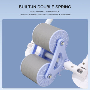 Bunnyhi jfl003 tập thể dục ABS bánh xe Workout huấn luyện viên AB tập thể dục thiết bị thể dục di động tự động phục hồi ABS con lăn bánh xe - Product Image 4