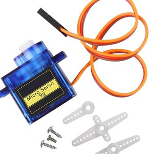 Kit Micro motore Aismartlink SG90 9g per Drone RC/auto/aereo/veicoli/robot/compatibile con Raspberry <span class=keywords><strong>Pi</strong></span> Incl. - Product Image 1