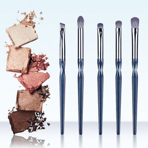 Ensemble de pinceaux pour les yeux MSQ de marque privée, 5 pièces, pinceaux de maquillage en cheveux synthétiques pour fard à paupières et eyeliner - Product Image 3