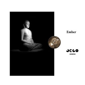 JELO 9-Note Handpan Ember Steel Rose Gold 432hz Minor Tuning Tambour à langue avec étui rigide Boîte et sac inclus - Product Image 1