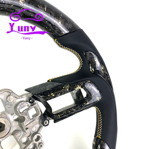 Pour <span class=keywords><strong>Ford</strong></span> <span class=keywords><strong>Mustang</strong></span> voitures forgées personnalisées volant en Fiber de carbone pour <span class=keywords><strong>Mustang</strong></span> <span class=keywords><strong>GT</strong></span> 350 <span class=keywords><strong>500</strong></span> Shelby ZG Mach-<span class=keywords><strong>E</strong></span> Style de course en forme de D - Product Image 5