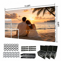 Écran LED de location P3.91, mur vidéo LED, écran LED pour scène, affichage LED pour scène, écran publicitaire extérieur IP65 OEM