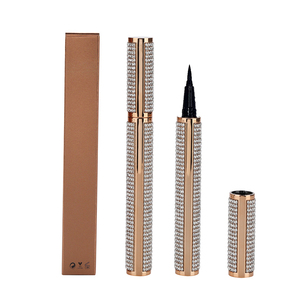 2023 Großhandel schwarz Eyeliner Make-up hochwertige Eyeliner Stift benutzer definierte Logo Diamant Eyeliner mit niedrigem MOQ - Product Image 4