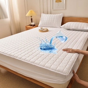 Protège-matelas imperméable Keduoduo pour la <span class=keywords><strong>maison</strong></span>, drap-housse 100 % polyester 500 fils, taille personnalisable, vente en gros - Product Image 6