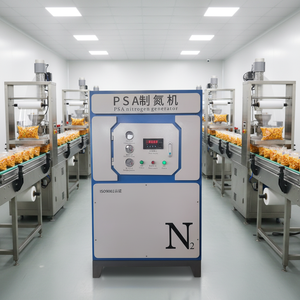 مولد نيتروجين سائل صغير الحجم يعمل بالمحرك ويتحكم به PLC، بسعة 5 لتر/دقيقة للمختبرات ومصانع التصنيع - Product Image 3