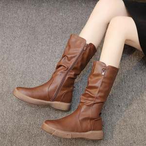 Chaussures Hippies en Cuir Imprimé Fait Main Exotique <span class=keywords><strong>Bottes</strong></span> en Cuir de Veau Camel - Product Image 2