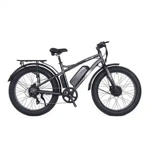 Ebikeファットbmxバイクデュアルモーターサイクル大人28ゾル/電動自転車ファットラージホイール1000w2000w/ニュースタイルファットタイヤ26mtbeバイク