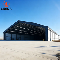 Atelier en structure métallique préfabriquée personnalisée Q235B Q345B |   Entrepôt métallique extensible à grande portée pour usine