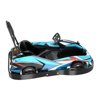 MINI BADGER Mini Edition, kart électrique commercial avec direction réactive pour karting en salle et centres de divertissement