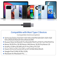 Lenovo-écouteurs filaires avec aspiration magnétique, casque d'écoute avec fil, type c, semi-intra-auriculaires, réduction du bruit, avec microphone, pour Google Samsung, Sony et Huawei