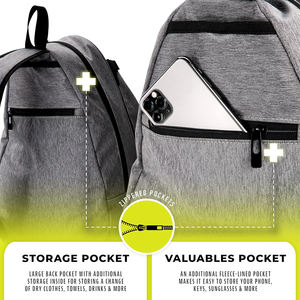 Sac de padel de sport pour hommes et femmes sac d'équipement de taille réglable sac de tennis sac à bandoulière sac à dos - Product Image 4