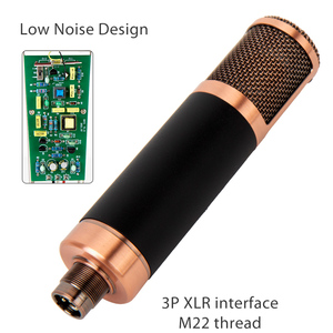 Cm129p chuyên nghiệp 34mm kim loại màng ngưng microphone cho studio ghi âm và phát thanh truyền hình - Product Image 3