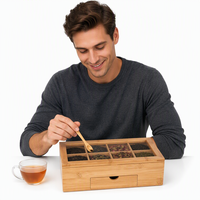 Boîte cadeau en bois avec logo personnalisé, couvercle transparent, boîte de rangement en bois, emballage OEM, présentoir pour la vente au détail et les coffrets cadeaux