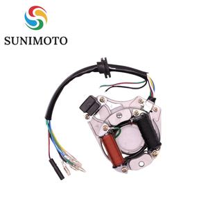 Катушка статора мотоцикла магнито Ротор двигателя 100cc 2 катушки для HONDA C100 BIZ100 - Product Image 3