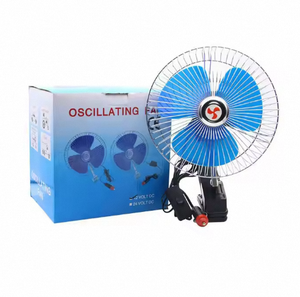 Nuevo ventilador eléctrico 6-8-10 pulgadas 12V 24V ventilador de refrigeración de <span class=keywords><strong>coche</strong></span> rotación de 360 grados para <span class=keywords><strong>coche</strong></span> - Product Image 6