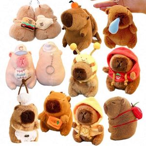 Peluche Capybara Thème Chocolat, Design Adorable, Jouet en Peluche pour la Saint-Valentin, Anniversaires et Cadeaux - Product Image 4